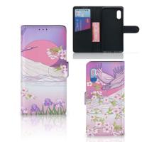 Samsung Xcover Pro | Telefoonhoesje | Met pasjeshouder | Bird Flying