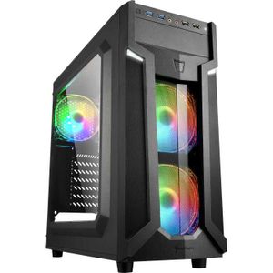 Sharkoon VG6-W RGB tower behuizing 4x USB-A | RGB | Window