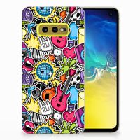 Samsung Galaxy S10e Silicone Back Cover Punk Rock - thumbnail