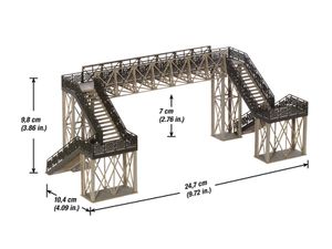 Noch 67070 H0 Voetgangersbrug