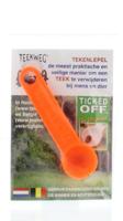 Teekweg Ticked off tekenlepel oranje