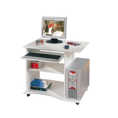 Leen Bakker - Bureau Pepe - 75x80x50 Cm - Melamine - Wit