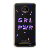 GRL PWR: Motorola Moto Z Force Transparant Hoesje
