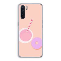 Donut: Oppo A91 Transparant Hoesje