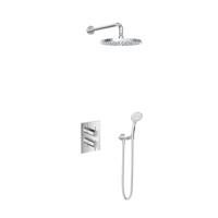 Hotbath Get Together IBS2A Regendoucheset inbouw - 35cm wandarm - 30cm ronde hoofddouche - 3 standen handdouche - chroom IBS2ACR15 - thumbnail