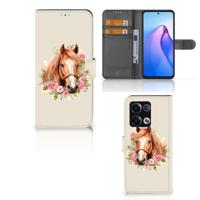 Telefoonhoesje | Met pasjeshouder | voor OPPO Reno8 Pro Paard