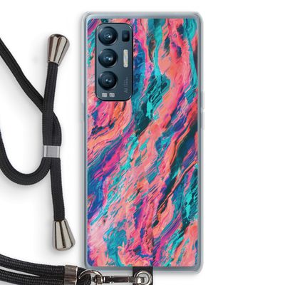 Electric Times: Oppo Find X3 Neo Transparant Hoesje met koord