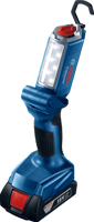 Bosch Blauw gli 18v-300 led acculamp 14,4-18 volt - 06014a1100