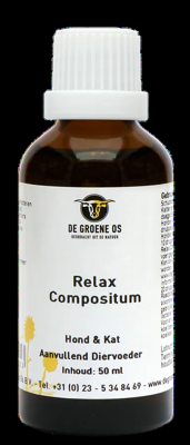 De Groene Os Relax Compositum Hond & Kat Druppels