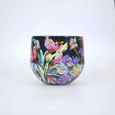 Pot midnight bloom d24h21cm