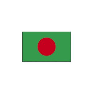 Gevelvlag/vlaggenmast vlag Bangladesh 90 x 150 cm   -