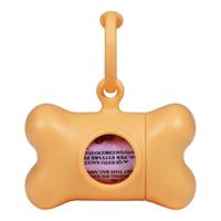 Hondetas Dispenser United Pets Bon Ton Nano Classic Hond Oranje Gerecycled plastic (6 x 3 x 4 cm)