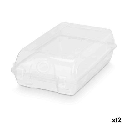 Stapelbare schoenendoos Gondol Transparant Plastic 19 x 10,5 x 33 cm (12 Stuks)