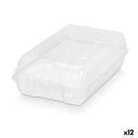 Stapelbare schoenendoos Gondol Transparant Plastic 19 x 10,5 x 33 cm (12 Stuks)