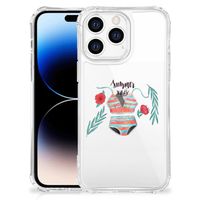 Apple iPhone 14 Pro Max Stevig Bumper Hoesje Boho Summer - thumbnail