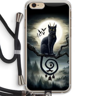 Moonlight Companions: iPhone 6 PLUS / 6S PLUS Transparant Hoesje met koord