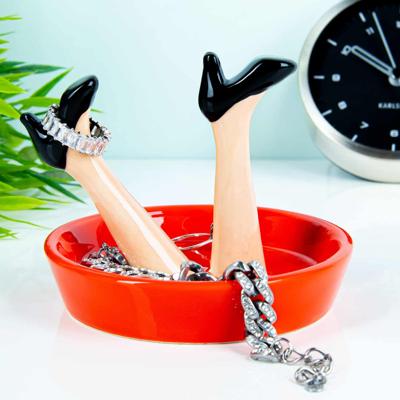 Happy Legs sieradenschaaltje - Rood/pumps Happy Legs sieradenschaaltje - Rood/pumps