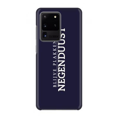 Blijve plakken in Negenduust: Volledig geprint Samsung Galaxy S20 Ultra Hoesje