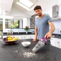 Black & Decker NVC115W handstofzuiger Grijs, Paars Zakloos