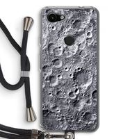 Maanlandschap: Pixel 3a Transparant Hoesje met koord