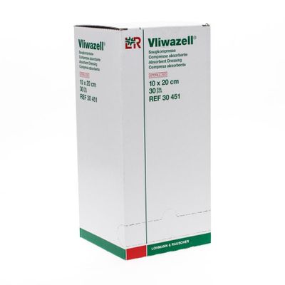 Vliwazell Kp Steriel 10x20cm 30 30451