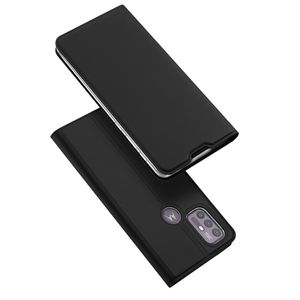 Dux Ducis - Slim bookcase hoes - Motorola Moto G10 / Moto G30 - Zwart