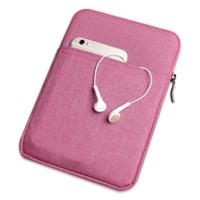 Schokbestendig canvas + ruimte katoen + pluche beschermende tas voor iPad Air 10 5 inch 2019 (Rose rood)