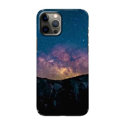 Travel to space: Volledig geprint iPhone 12 Pro Hoesje