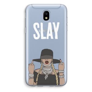 Slay All Day: Samsung Galaxy J5 (2017) Transparant Hoesje