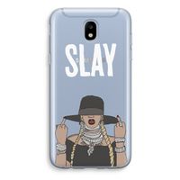 Slay All Day: Samsung Galaxy J5 (2017) Transparant Hoesje
