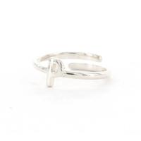 Imotionals Ring Letter P Zilver Imotionals Ring Letter P Zilver