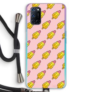 Waterijsjes: Oppo A52 Transparant Hoesje met koord