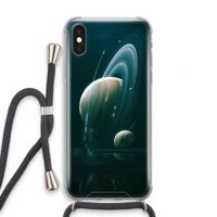 Mercurius: iPhone XS Transparant Hoesje met koord