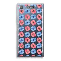 Klaproosjes: Sony Xperia XZ1 Transparant Hoesje