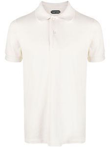 TOM FORD polo à manches courtes - Blanc