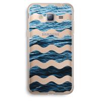 Oceaan: Samsung Galaxy J3 (2016) Transparant Hoesje - thumbnail