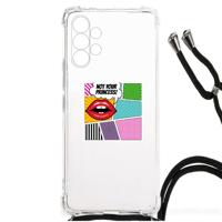Samsung Galaxy A13 4G Anti Shock Bumper Case Popart Princess