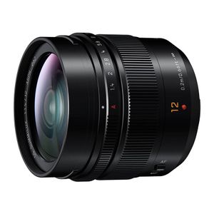 Panasonic Leica DG Summilux 12mm f/1.4 ASPH MFT-mount objectief Zwart