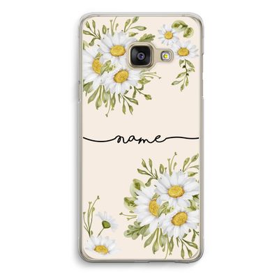 Daisies: Samsung Galaxy A3 (2016) Transparant Hoesje