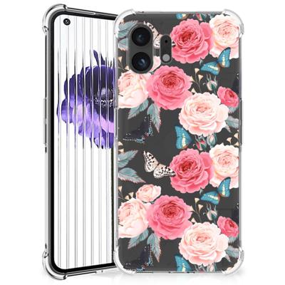 Nothing Phone (2) Case Butterfly Roses Nothing Phone (2) Case Butterfly Roses