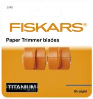 Reservemes fiskars tripletrack titanium 2 stuks