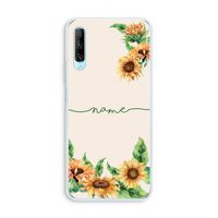 Zonnebloemen: Huawei P Smart Pro Transparant Hoesje