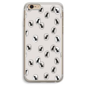 Miauw: iPhone 6 Plus / 6S Plus Transparant Hoesje