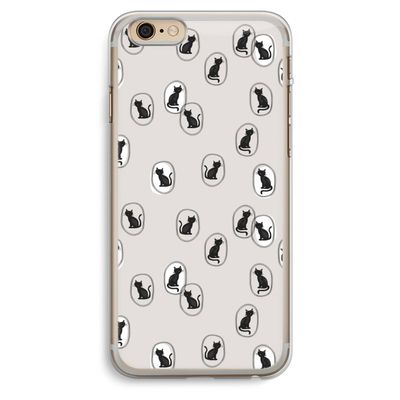 Miauw: iPhone 6 Plus / 6S Plus Transparant Hoesje