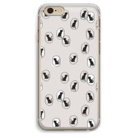 Miauw: iPhone 6 Plus / 6S Plus Transparant Hoesje