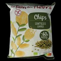 Pain Des Fleurs Chips met linzen bio 50 Gram