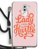 Hustle Lady: Honor 6X Transparant Hoesje met koord