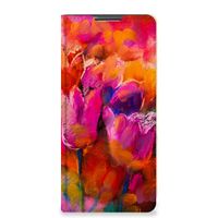 Bookcase Samsung Galaxy S20 FE Tulips - thumbnail