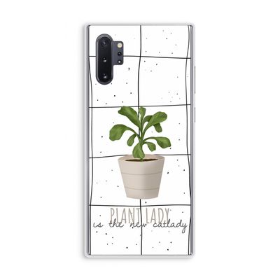 Kamerplant op vensterruit: Samsung Galaxy Note 10 Plus Transparant Hoesje