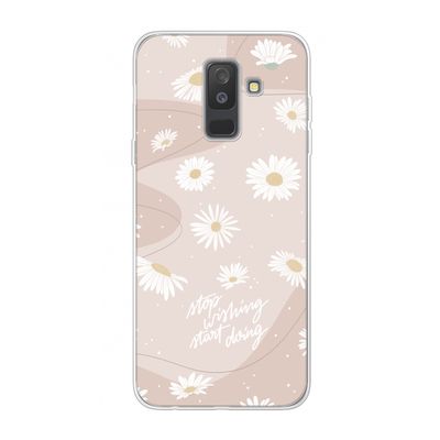 Daydreaming becomes reality: Samsung Galaxy A6 Plus (2018) Transparant Hoesje